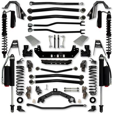 4.5 Inch Adventure X2 Coilover Long-Arm Suspension System for Jeep Wrangler JL Gas Models Comp System Stage 2 Rock Krawler