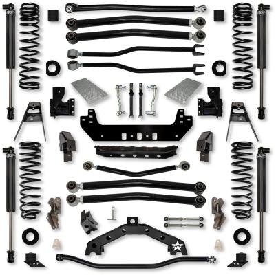 4.5 Inch Adventure X2 Long-Arm Suspension System for Jeep Wrangler JLU Diesel Models With IFP Shocks Rock Krawler