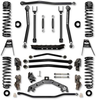 4.5 Inch T-REX No Limits Suspension System for Jeep Wrangler JL Gas Models With No Shocks Rock Krawler