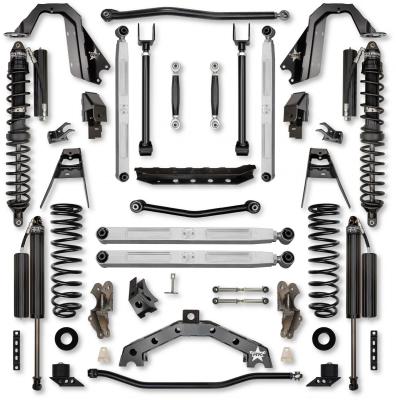 4.5 Inch T-REX Pro Elite Coilover No Limits Suspension System for Jeep Wrangler JL Gas Models Comp Stage 1 Rock Krawler