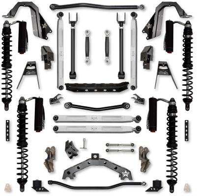 4.5 Inch T-REX Pro Elite Coilover No Limits Suspension System for Jeep Wrangler JL Gas Models Trail Runner System Stage 2 Rock Krawler