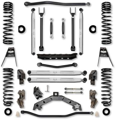 4.5 Inch T-REX Pro Elite No Limits Suspension System for Jeep Wrangler JLU 4XE Models With No Shocks Rock Krawler