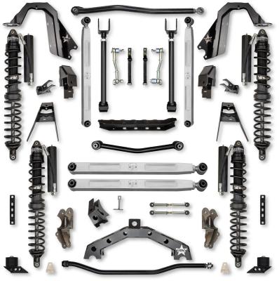 4.5 Inch T-REX Pro Elite Coilover Suspension System for Jeep Wrangler JLU 4XE Models Trail Runner System Stage 1 Rock Krawler