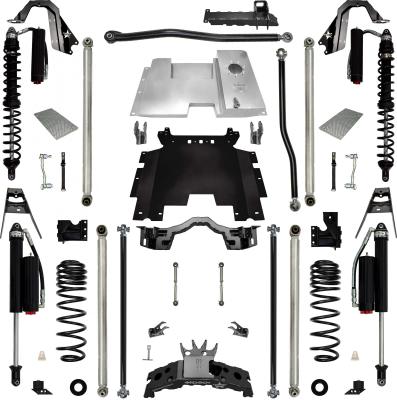 4.5 Inch Rockzilla Lite Coilover Long-Arm Suspension for Jeep Wrangler JLU Rock Krawler