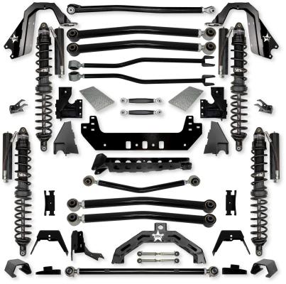 3.0 Inch Adventure X2 Coilover No Limits Long-Arm Suspension System for Jeep Gladiator JT Gas Models Trail Runner System Stage 1 Rock Krawler