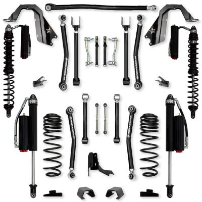 3.0 Inch Adventure X Coilover Mid-Arm Suspension System for Jeep Gladiator JT Gas Models Comp System Stage 2 Rock Krawler