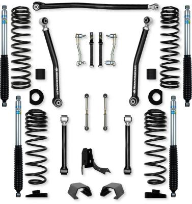 3.0 Inch Overland Mid-Arm Suspension System for Jeep Gladiator JT Gas Models With Bilstein Shocks Rock Krawler