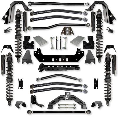 3.0 Inch X-Factor X2 Coilover Long-Arm Suspension System for Jeep Gladiator JT Gas Models Trail Runner System Stage 1 Rock Krawler