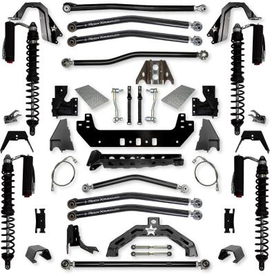 4.5 Inch X-Factor X2 Coilover Long-Arm Suspension System for Jeep Gladiator JT Gas Models Trail Runner System Stage 2 Rock Krawler