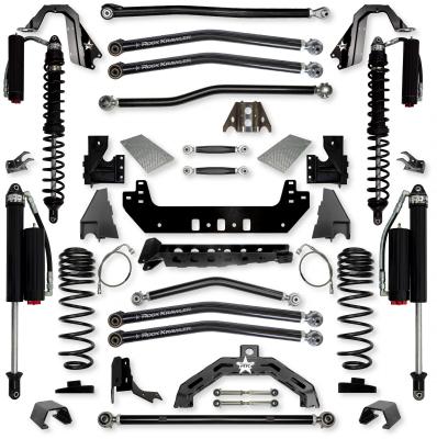 4.5 Inch X-Factor X2 Coilover No Limits Long-Arm Suspension System for Jeep Gladiator JT Gas Models Comp System Stage 2 Rock Krawler