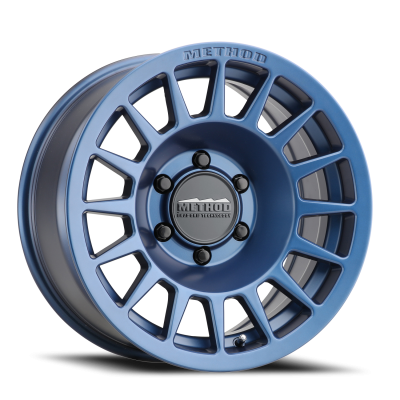 Aluminum Wheels 18x9 Bead Grip MR707 Bolt Pattern 6 On 139.7 Offset 0 Lip Size 0 Bahia Blue BL Method