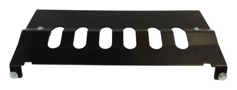 Black Semi-Gloss Front Skid Plate for 07-10 Jeep JK Wrangler RT Off Road
