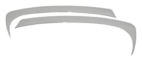 Center Dash Accents for 07-10 Jeep JK Wrangler, Set of 2, Plastic, Chrome Finish RT Off Road