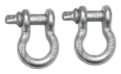 D-Ring Set, Silver, Pair RT Off Road