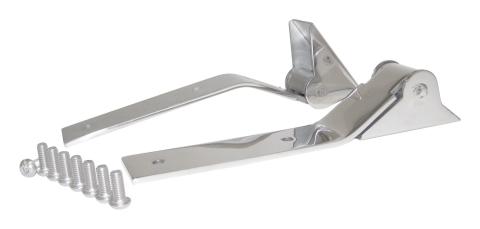 Tailgate Hinge 1987-1995 YJ Wrangler Stainless Steel w/2 Hinges RT Off Road