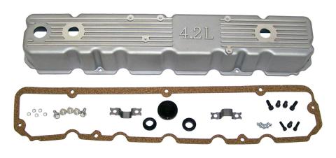 Valve Cover Kit, Bare Aluminum, w/ 4.2L Engine RT Off Road