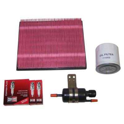 Tune Up Kit for 1999-2001 Jeep WJ Grand Cherokee w/ 4.0L Engine Crown Automotive