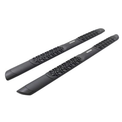V3 Series Aluminum 5 Inch Elipse Side Steps Boards Only Textured Black For 2018-2025 Jeep Wrangler JL 2021-2025 Ford Bronco Go Rhino