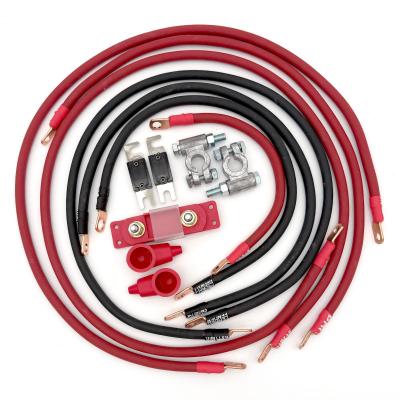 1999-2005 Jeep Grand Cherokee WJ Battery Cable Kit 4.0 Liter 1/0 Gauge Battery Cable Big7Kits