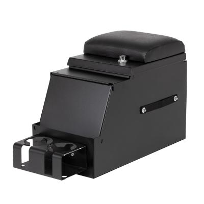 Deluxe Stereo Center Console Universal 10 Inch Wide Black Tuffy Security Products
