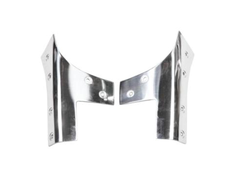 Windshield Hinge Kit Stainless Steel 07-18 Jeep Wrangler JK Rugged Ridge