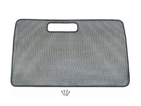 Grille Screen Black 97-06 Jeep Wrangler TJ Rugged Ridge