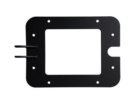 XOR Bumper Rr W/Tire Carrier Black Jeep Rugged Ridge