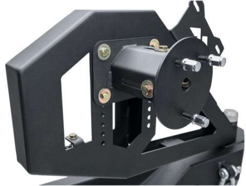 XOR Bumper Rr W/Tire Carrier Black Jeep Rugged Ridge