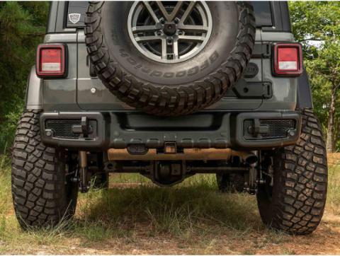 Spartacus Rear Bumper Black 18-Present Jeep Wrangler Jl Rugged Ridge