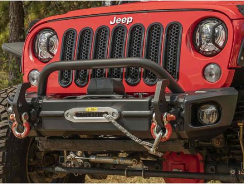 Arcus Front Bumper Set with Overrider 07-18 Jeep Wrangler JK Rugged Ridge