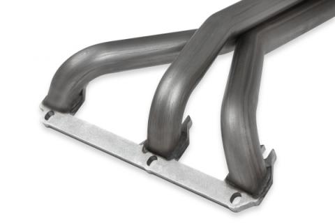 Upright Headers Gm 2.8/3.1/3.4L V6 D-Port Upright Headers 1-1/2 Inch Primary 20 Inch Long 27 Inch Tall 2-1/2 Inch X 10 Inch Collector 409SS Natural Finish FlowTech