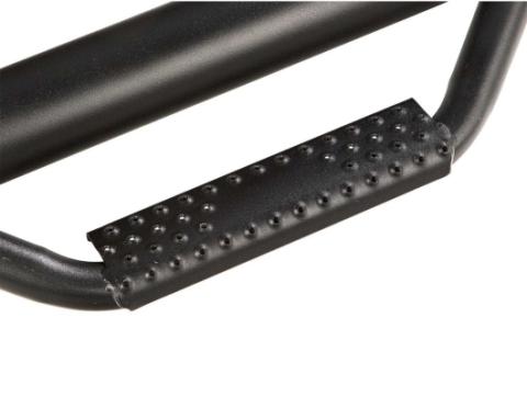 Spartan Nerf Bar Kit Textured Black 97-06 Jeep Wrangler TJ Rugged Ridge