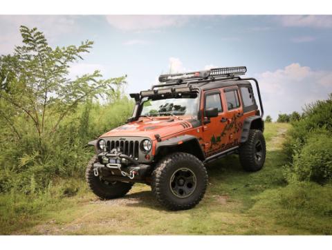 Hurricane Fender Flare Kit Eu Textured 07-18 Jeep Wrangler JK Rugged Ridge