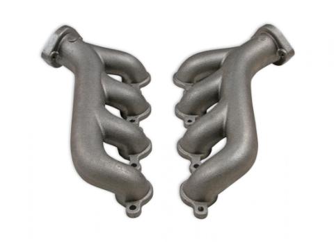 Ls Swap Exhaust Manifolds Natural Cast Finish Multi-Fit 2.25 Inch Outlet FlowTech