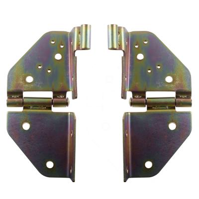 Windshield Hinge Kit Screws Sold Separately 1976-1983 CJ5 1976-1986 CJ7 And 1981-1986 CJ8 Scrambler OMIX