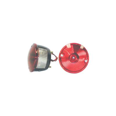 Tail Light Assembly Right Round Fits The Passenger Side Of 46-49 CJ2A, 49-53 CJ3A, 53-66 CJ3B And 55-75 CJ5/CJ6 OMIX