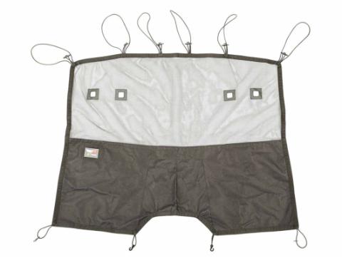 C2 Cargo Curtain Front 07-18 Jeep Wrangler JK/JKU Rugged Ridge