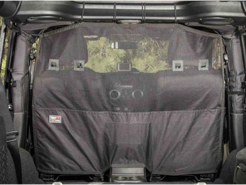C2 Cargo Curtain Front 07-18 Jeep Wrangler JK/JKU Rugged Ridge