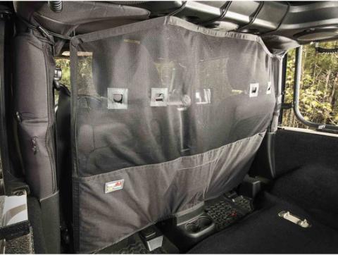 C2 Cargo Curtain Front 07-18 Jeep Wrangler JK/JKU Rugged Ridge