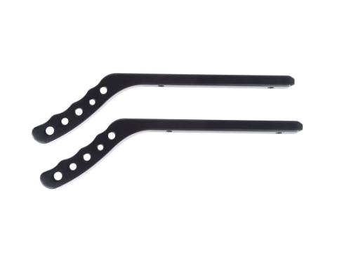 Metal Grab Handles Aluminum Rear Pair 07-18 Wrangler JK Rugged Ridge