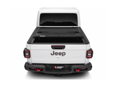Armis Hard Folding with Line-x Bed Cover 20-Present Jeep Gladiator JT Rugged Ridge