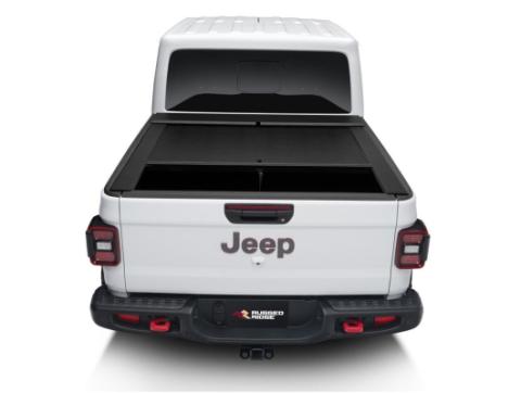 Armis Retractable Locking Bed Cvr W/o Trail Rails 20-Present Jeep Gladiator JT Rugged Ridge