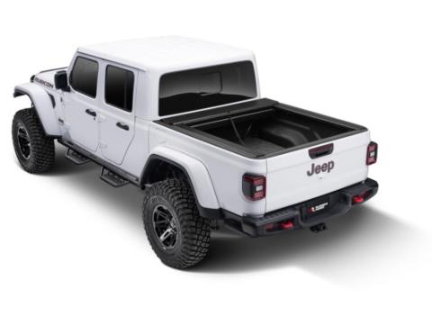 Armis Retractable Locking Bed Cvr W/o Trail Rails 20-Present Jeep Gladiator JT Rugged Ridge