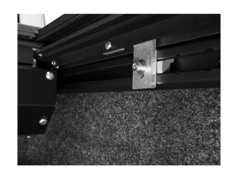 Armis Cover with Max Track Black 20-Present Jeep Gladiator w/ Trail Rail System w/Trail Rail Rugged Ridge