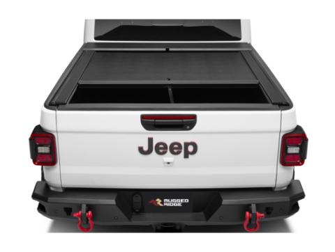Armis Cover with Max Track Black 20-Present Jeep Gladiator w/o Trail Rail System w/o Trail Rail Rugged Ridge