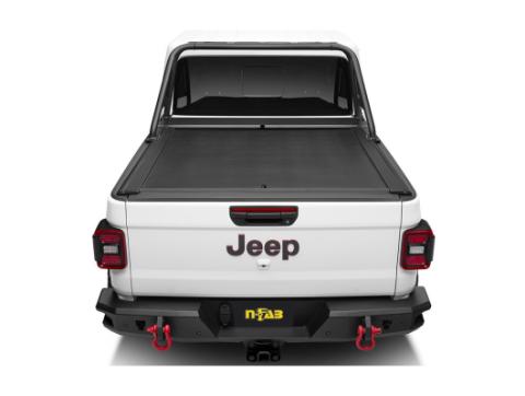 Armis Cover with Max Track Black 20-Present Jeep Gladiator w/o Trail Rail System w/o Trail Rail Rugged Ridge