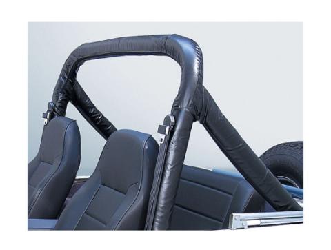 This Black Vinyl Roll Bar Cover from Rugged Ridge 07-18 Jeep Wrangler Jk. Rugged Ridge