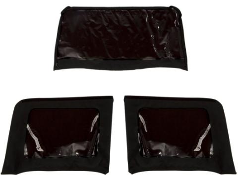 Montana Soft Top Black Diamond 07-09 Jeep Wrangler JKU 4 Door Rugged Ridge