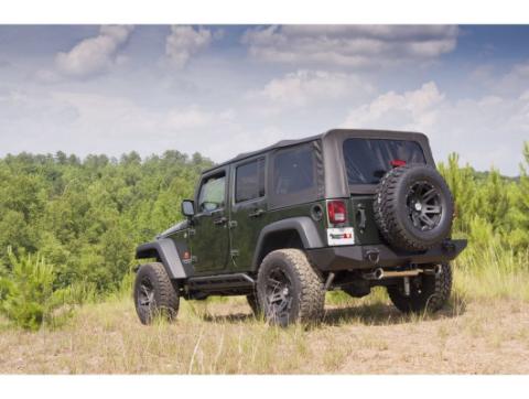 Montana Soft Top Black Diamond 07-09 Jeep Wrangler JKU 4 Door Rugged Ridge
