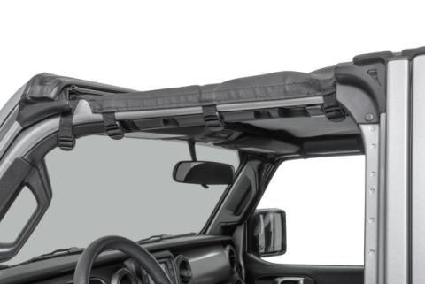 Bimini Top Plus 2018-2023 Jeep JL Wrangler 2Dr Black Diamond
